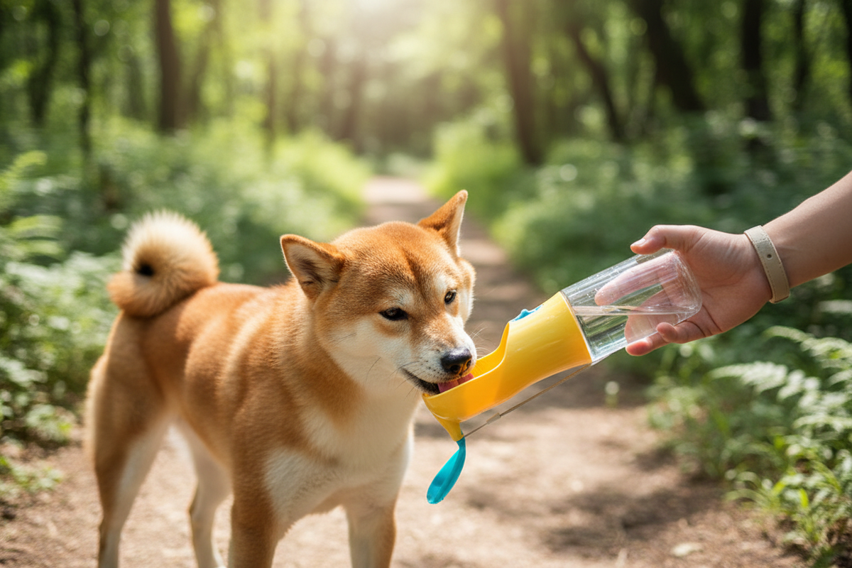 Pawlume™ Portable Pet Water Bottle & Food Dispenser