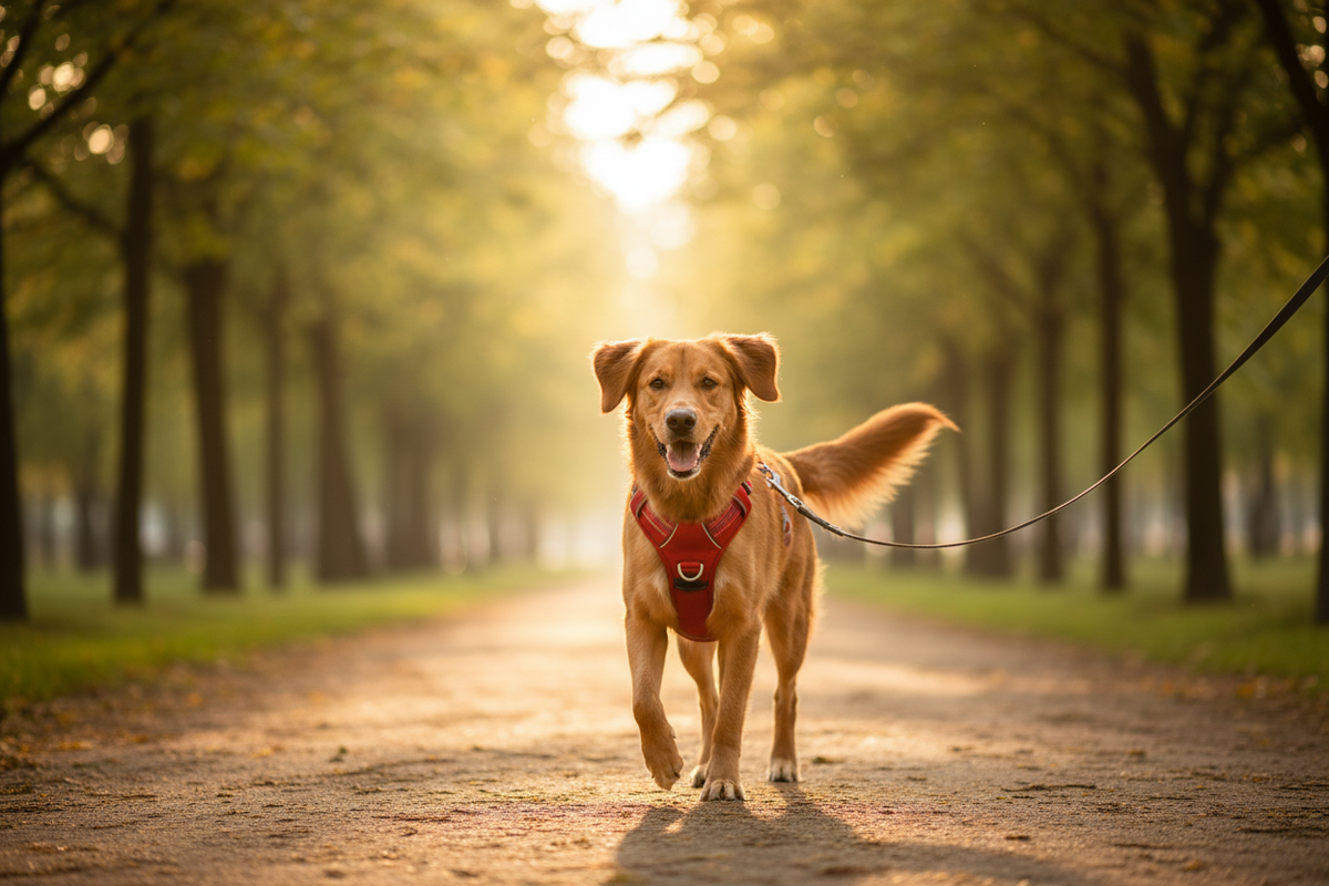 Pawlume™ Reflective Comfort No-Pull Dog Harness Set